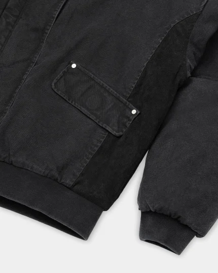 Magnetic Bomber Jacket Black (2)