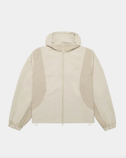 Smart Hooded Jacket Beige